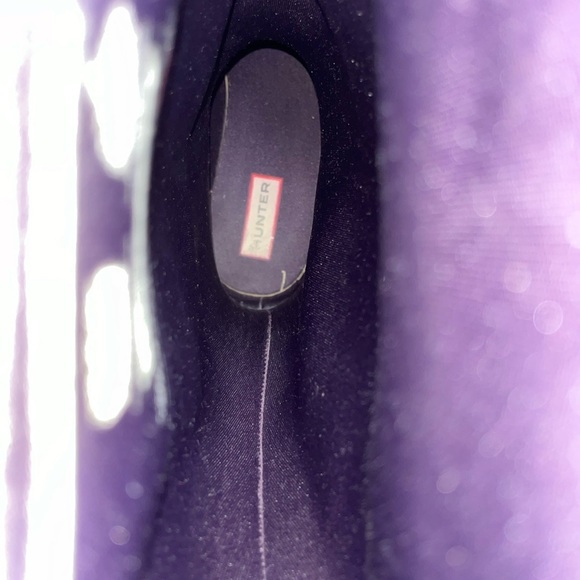 Hunter Rubber Knee-High Tall Gloss Rain Boots - Picture 15 of 15